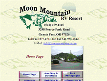 Tablet Screenshot of moonmountainrv.com
